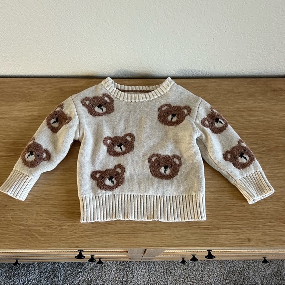 12m Bear Pattern Sweater - Picture 2 of 6